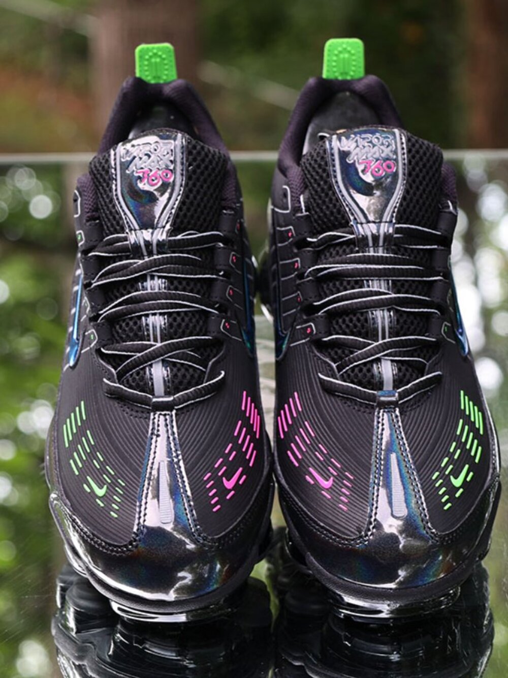 Nike Air VaporMax 360 Black Green - Picture 9 of 14